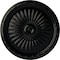 Ekena Millwork Juniper Ceiling Medallion (Fits Canopies up to 7"), Hand-Painted Black Pearl, 36"OD x 1 1/2"P CM36JUBPS - alternate 1